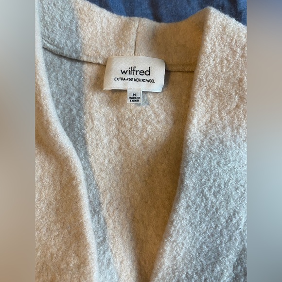 Aritzia Wilfred Jacket, BNWT Extra Fine Merino Wool - Picture 3 of 3